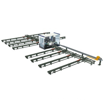 Máquina de perforación de haz CNC CNC H Drilling 3D Haz de viga H Línea de producción